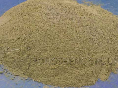 Silica refractory mortar is made from silica powder