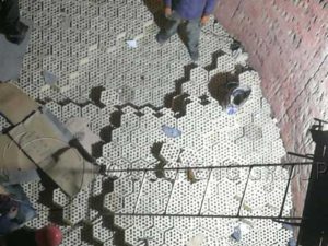 Construction of Refractory Lining for Checker Bricks