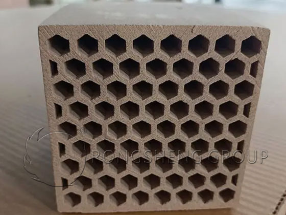 Large Holes Honeycomb Ceramic Regenerator